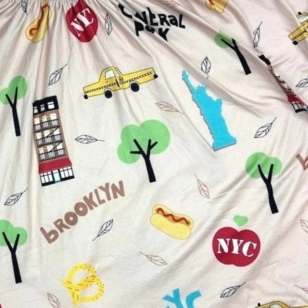 Dot Smile‎ Girls 8 10 New York Sleeveless Dress Tank Brown NYC Brooklyn NEW
